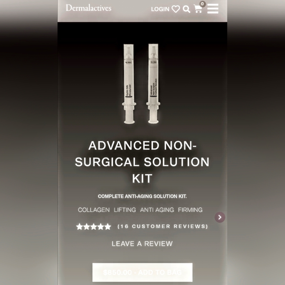 DERMALACTIVES Advanced Non-Surgical Solution Kit - Picture 2 of 13